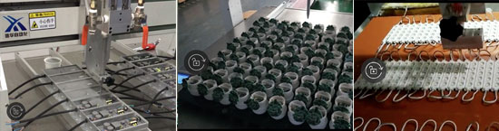 LED電源點膠，球泡燈點膠，廣告模組點膠